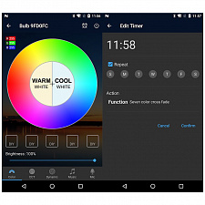 Огонек OG-LDL21 LED контроллер DC 12-24В (Wi-Fi,один цвет, 5.5мм)